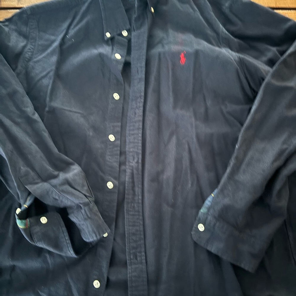 Polo Ralph Lauren dark blue Shirt with Red Logo